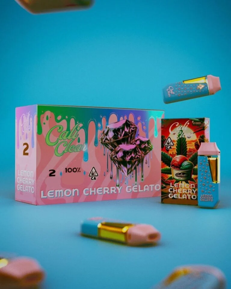 Cali Clear Lemon Cherry Gelato 