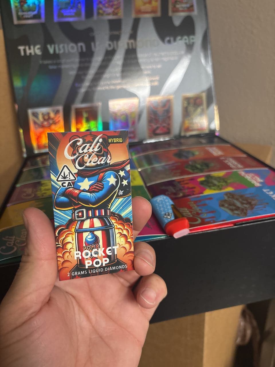 Cali Clear Rocket Pop